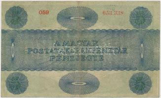 1919. 5K "MÁS TÖRVÉNYES..." előlapján gúnyrajz T:III