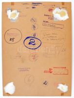 cca 1978 Darkó István: Kisbojtár, pecséttel jelzett vintage fotóművészeti alkotás, kartonra ragasztv...