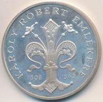 1992. 500Ft Ag "Károly Róbert" T:PP ujjlenyomat Adamo EM123