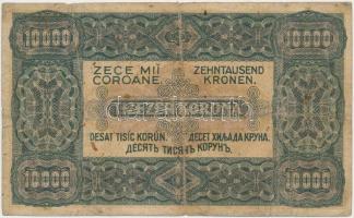 1923. 10.000K "80 FILLÉR - NYOLCVAN FILLÉR" felülbélyegzéssel, nyomdahely jelölés nélkül T...