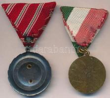 1957. "Szolgálati Érdemérem" zománcozott Br kitüntetés mellszalagon + ~1970-1980. "Ki...