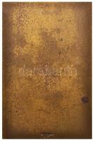 Debreczeny Tivadar (1890-1976) 1926. "Magyar Királyi Debreceni 6. Honvéd Vegyesdandár" Br ...