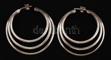 Ezüst fülbevaló,  Ag., nettó.:8gr., jelzett /Silver earrings, Ag, net.. 8gr, marked