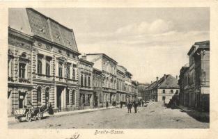 Sternberk, Sternberg in Mähren; Breite Gasse / street
