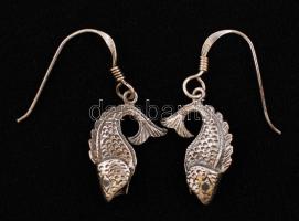 Ezüst fülbevaló,  Ag., nettó.:2,6gr., jelzett /Silver earrings, Ag, net.. 2,6gr, marked