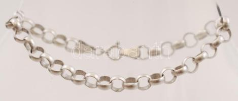 Ezüst karlánc,  Ag., nettó.:9,1gr., jelzett, 19cm /Silver bracelet, Ag, net. 9,1gr, marked, 19cm