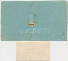 Osztrák-Magyar Monarchia 1914-1918. 10f "Császári és Királyi XXV. hadtest kiképző csoport marko...