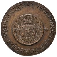 Tóth Sándor (1933-) 1976. "Rákóczi Ferenc / Szabolcs-Szatmár Megyei Tanács Nyíregyháza" ké...