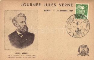 Journée Jules Verne, obituary card So. Stpl (EM)