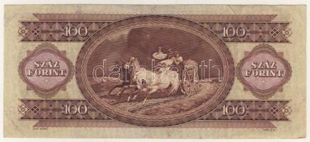 1980. 100Ft T:II+ Csak egyszer hajtva!