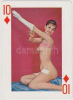 Modellekről készült képek, közte 1 db erotikus kártyalappal, 17x13 és 27x18 cm közötti méretekben