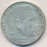 Német 3. Birodalom 1937A 2M Ag "Hindenburg" T:2 kis ph.
German Third Reich 1937A 2 Mark A...