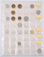 ~350db-os hobbi fémpénz gyűjtemény albumba rendezve T:vegyes
~350pcs of coins in collector's a...