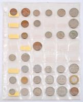 ~350db-os hobbi fémpénz gyűjtemény albumba rendezve T:vegyes
~350pcs of coins in collector's a...