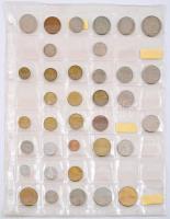 ~350db-os hobbi fémpénz gyűjtemény albumba rendezve T:vegyes
~350pcs of coins in collector's a...