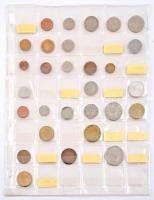 ~350db-os hobbi fémpénz gyűjtemény albumba rendezve T:vegyes
~350pcs of coins in collector's a...