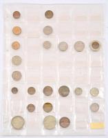 ~350db-os hobbi fémpénz gyűjtemény albumba rendezve T:vegyes
~350pcs of coins in collector's a...