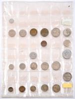 ~350db-os hobbi fémpénz gyűjtemény albumba rendezve T:vegyes
~350pcs of coins in collector's a...