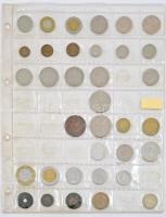 ~350db-os hobbi fémpénz gyűjtemény albumba rendezve T:vegyes
~350pcs of coins in collector's a...