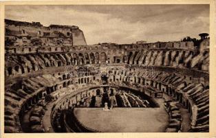 Rome, Roma; Colosseo coi nouvi scavi, interno / Colosseum with the new excavations, interior
