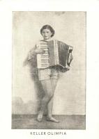 Kellér Olimpia, harmonika művész / Hungarian accordionist
