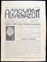 1932 Magyar Alkalmazott, kiadja:az Alkalmazottak MOVE Nemzeti Ligája, 31x24cm