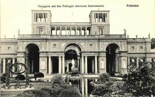 Potsdam, Orangerie mit den Pekinger astronom. Instrumenten / Orangery Palace with the astronomic instruments