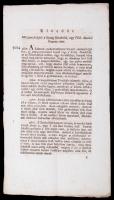 1802 Előadás: Miképpen kellessék a' gyalog tsitsókából, vagy földi-almából kenyeret sütni. Beck Dávid szentlőrinci nótárius közlése. 3 l. 37x21 cm. Később Linzbauer Xavér Ferenc Codex sanitario-medicinalis Hungariae c. munkája is közli.