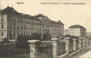 Sopron, Honvéd főreáliskola