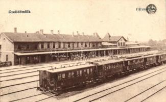 Celldömölk, vasútállomás, vonat (EK)
