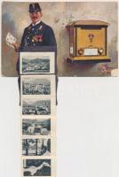 Mariazell, postman, leporellocard; Ottmar Ziehers Kunstanstalt (b)
