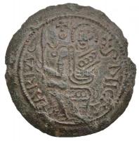 1172-1196. Rézpénz Cu &quot;III. Béla&quot; (3,35g) T:2-,3 korróziónyom Huszár 72., Unger I.: 114.