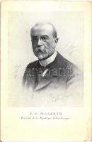 Tomás Garrigue Masaryk, President of Czechoslovakia (EK)