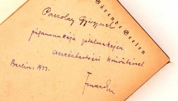 Farkas, Julius von: Gärende Seelen. EIne Erzählung  aus dem ungarischen Jugendleben. Berlin, 1923, D...