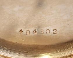 XIX: sz. vége: Pavel Bure, Moszkva duplafedelű ezüst zsebóra. Sorszámozott. Fedelén kék zománc címer...