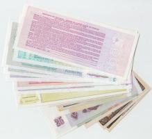 18db vegyes külföldi bankjegy, szükségpénz, közte Argentína, Szovjetunió, Olaszország T:I,I-
18pcs ...