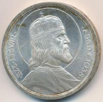 1938. 5P Ag "Szent István" T:2 kis patina Adamo P8.1
