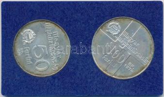 1974. 50Ft Ag + 100Ft Ag "MNB" pár T:2 patina
Adamo EM44,EM45