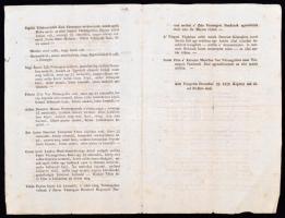 1836 Személyes leírása azon gonosztevőknek, kik Milfeit Ferencz Rabló gonosztetteinek részesei valán...