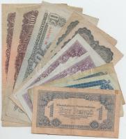 1944. 1P-100P (10x) "A Vörös Hadsereg Parancsnoksága" T:vegyes