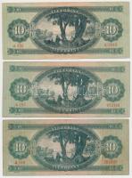 1949. 10Ft (3x) T:III