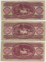 1949. 100Ft (3x) T:III,III-