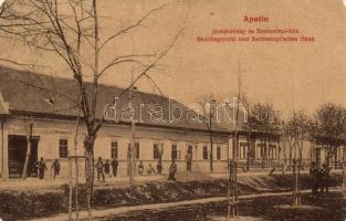 Apatin, Járásbíróság és Szeberényi-ház, kiadja Szavadill József / courthouse and mansion (EK)