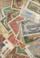 53db bankjegy egész világ, pár jobb magyarral és orosszal T:I,II (többségéban),III