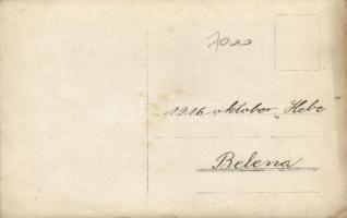 1916 SS Hebe, Naval officers on board, photo (EK)