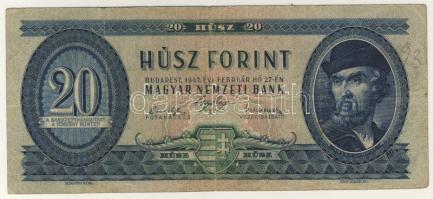 1947. 20Ft T:II/III+