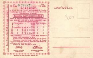 Temesvár, Timisoara; Hunyady bástya, a hátoldalon a 'Fehér Kereszt' délvidéki gyermekvédő ...