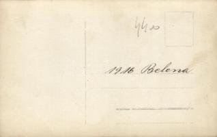 1916 Belene, Belena; Austro-Hungarian battle ship, mariners on board, photo