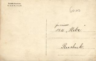 1916 SS Hebe, military officers on board, photo (b)