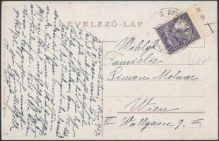 Nagyatád, látkép, kiadja Benyák János (EB)